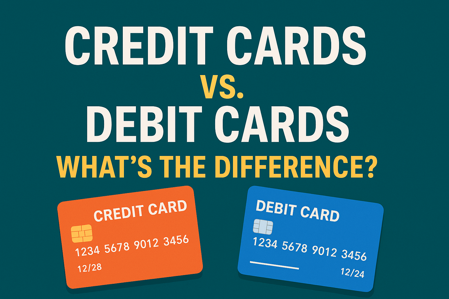 Credit Cards vs. Debit Cards
